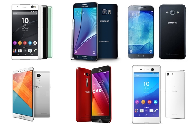 10 มือถือน่าซื้อน่าใช้ เดือนกันยายน 2015