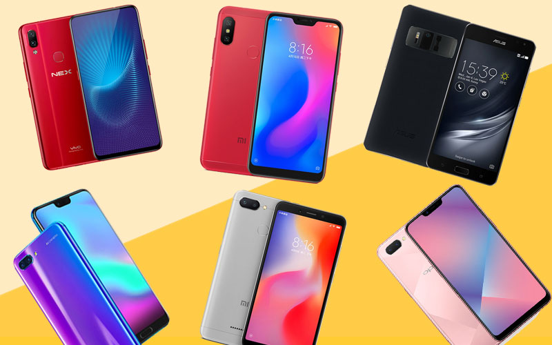 มือถือเปิดตัวใหม่ ประจำเดือนกรกฎาคม 2018