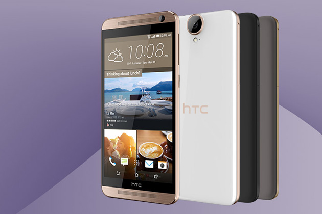 เปิดตัว HTC One E9+ หน้าจอ 5.5 นิ้ว QHD, ซีพียู MediaTek