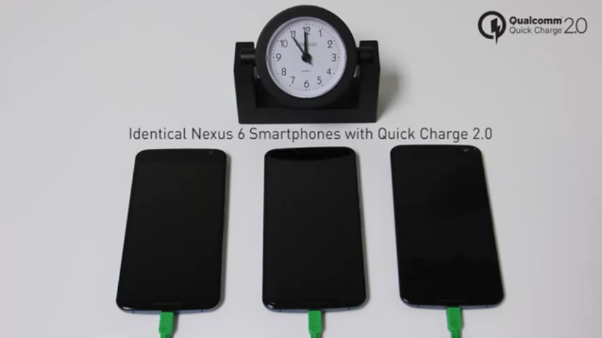 Qualcomm โชว์เทคโนโลยี Quick Charge 2.0 ชาร์จแบตได้เร็วแค่ไหน มาดู !