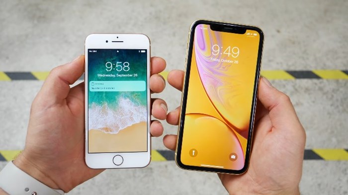Drop Test iPhone XR กับ iPhone 8