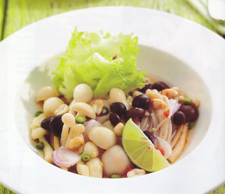 ยำเห็ดดองซีอิ๊ว