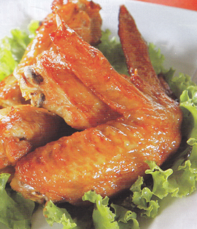 ปีกไก่หมักเครื่องเทศ ปีกไก่หมักเครื่องเทศ