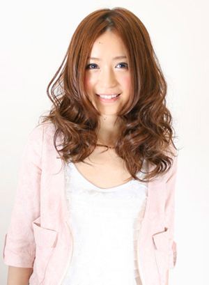 ทรงผมแสกกลางดัดลอน