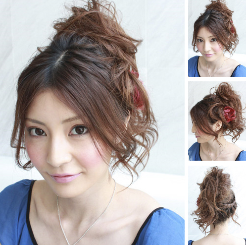 เกล้าผม การเกล้าผม เกล้าผม การเกล้าผม