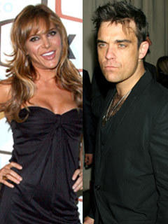 Ayda Field และ Robbie Williams