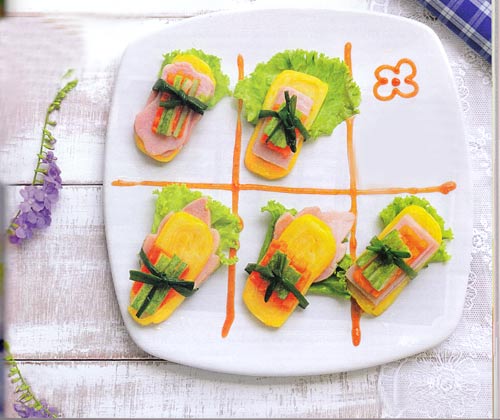 อาหารเด็ก - ไข่ม้วน