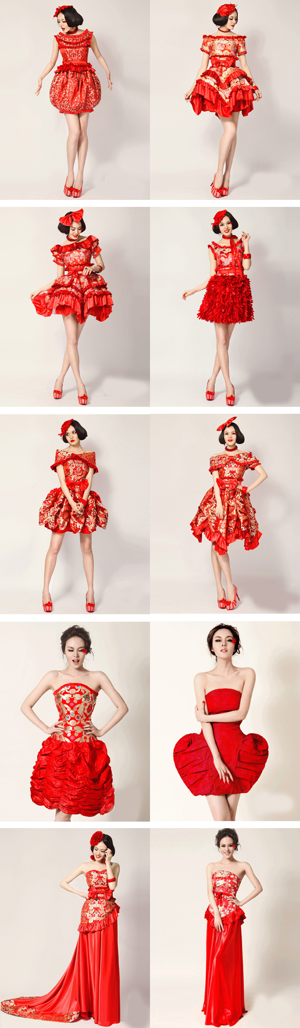 ชุดแต่งงานแบบจีน ชุดแต่งงานแบบจีน