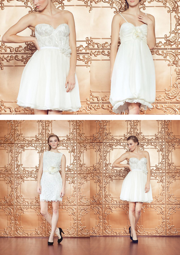 ชุดแต่งงานแบบสั้น ชุดแต่งงานแบบสั้น