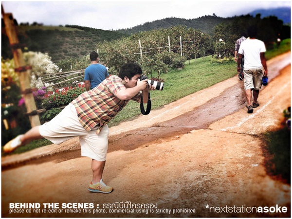 ภาพเบื้องหลังสวย ๆ จากละครธรณีนี่นี้ใครครอง