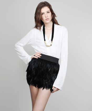 กระโปรงขนนก