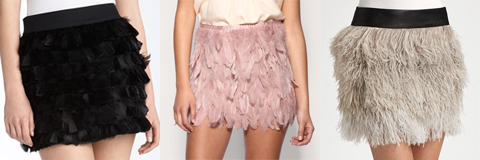 กระโปรงขนนก