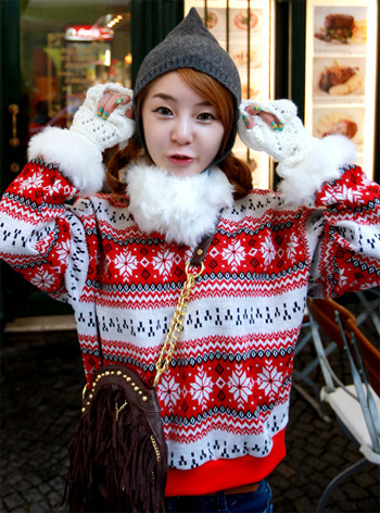 เสื้อกันหนาวเกาหลี เสื้อกันหนาวเกาหลี