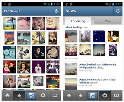 instagram for android