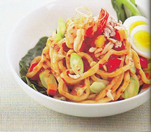 อุด้งผัดพริกเผา