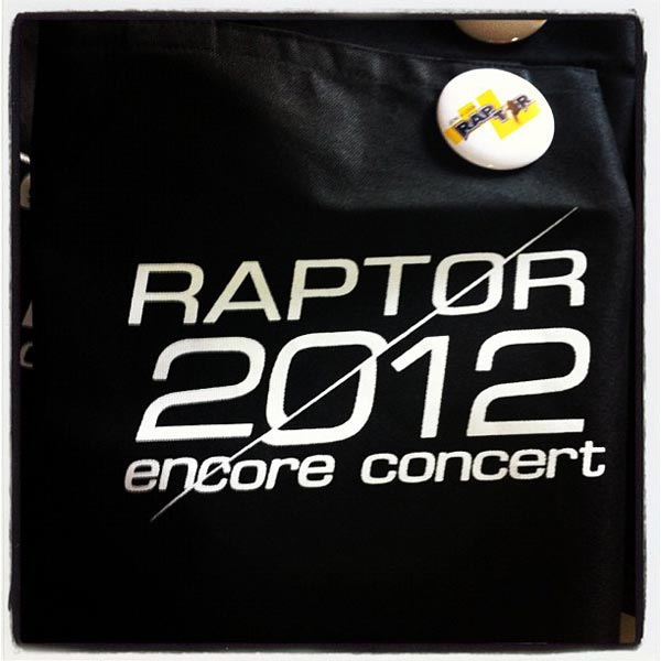 Raptor encore 2012 Raptor encore 2012