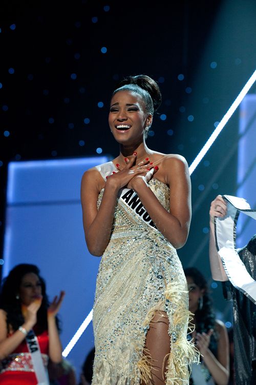 Miss Leila Lopes จากแองโกลา (Angola) Miss Universe 2011
