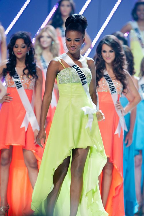Miss Leila Lopes จากแองโกลา (Angola) Miss Universe 2011