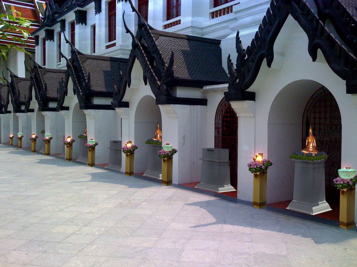 ร้อยนิทรรศน์ ยลรัตนโกสินทร์ ชุดมหาสงกรานต์ 4 ภูมิภาค