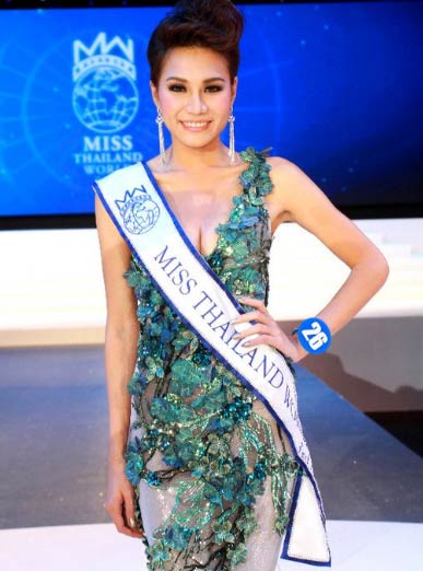ปุ๋ย - วัชรีย์ อยู่สูง รองอันดับ 3 มิสไทยแลนด์เวิลด์2011
