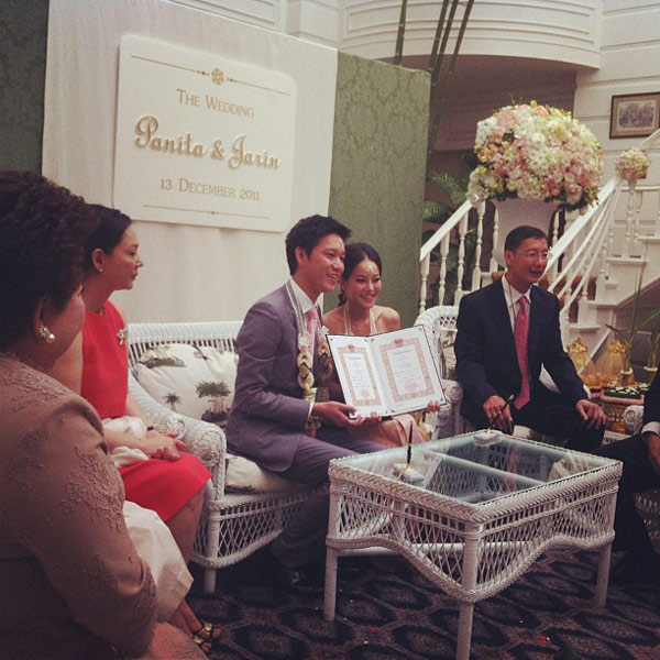 หนิง ปณิตา - จิน จรินทร์ จดทะเบียนสมรสแล้ว