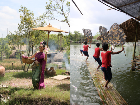 ตลาดน้ำคลองสระบัว ตลาดน้ำคลองสระบัว