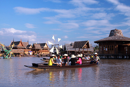 ตลาดน้ำสี่ภาค ตลาดน้ำสี่ภาค