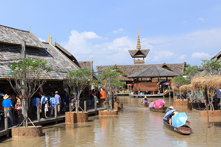 ตลาดน้ำสี่ภาค ตลาดน้ำสี่ภาค