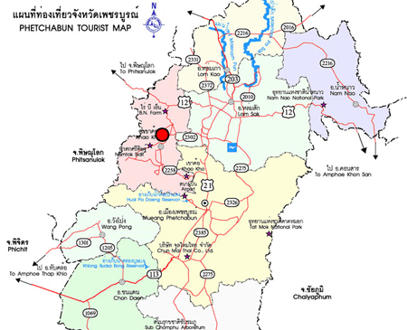แผนที่ในจังหวัดเพชรบูรณ์ แผนที่ในจังหวัดเพชรบูรณ์