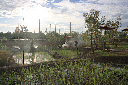ตลาดน้ำคลองสระบัว ตลาดน้ำคลองสระบัว