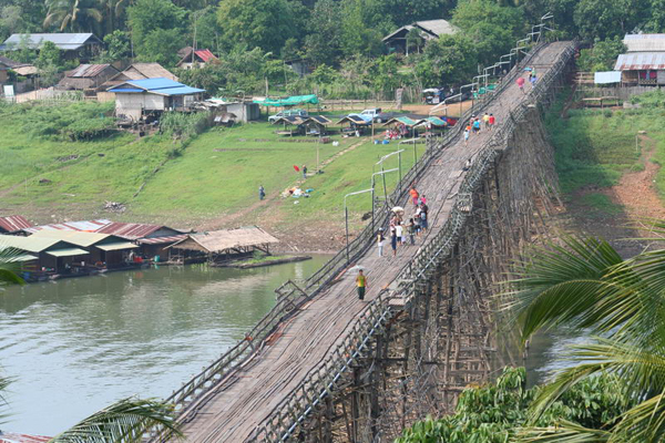 สะพานมอญ สะพานมอญ