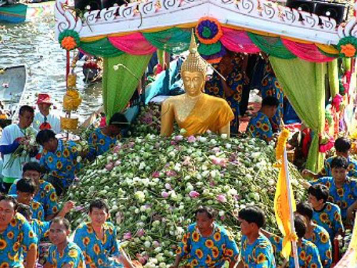 ประเพณีรับบัว ประเพณีรับบัว