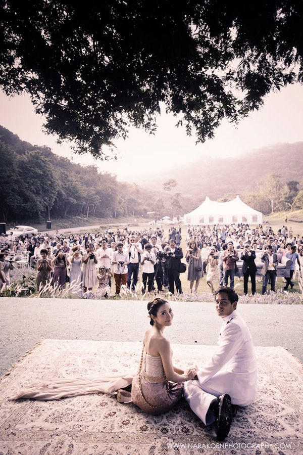บรรยากาศแห่งความรัก งานแต่งงานแอฟ-สงกรานต์ บรรยากาศแห่งความรัก งานแต่งงานแอฟ-สงกรานต์