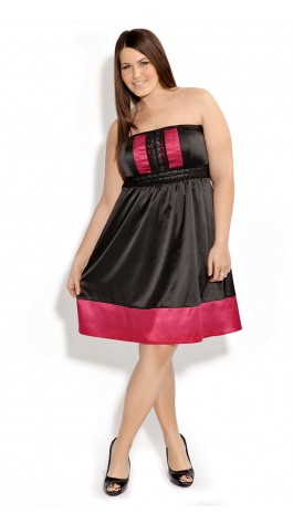 ชุดเดรสคนอ้วน