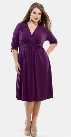 ชุดเดรสคนอ้วน