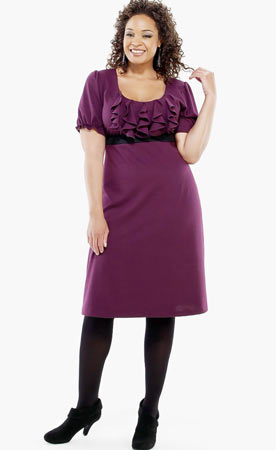 ชุดเดรสคนอ้วน