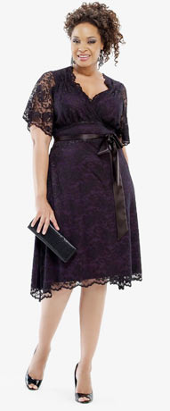 ชุดเดรสคนอ้วน