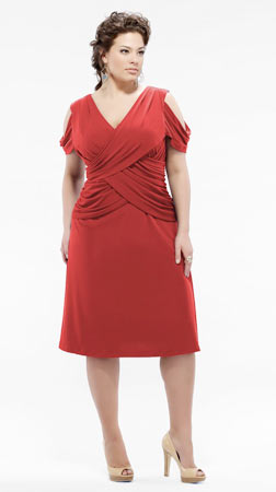 ชุดเดรสคนอ้วน