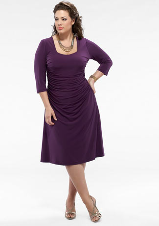 ชุดเดรสคนอ้วน