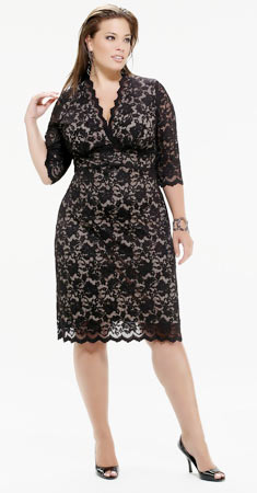 ชุดเดรสคนอ้วน