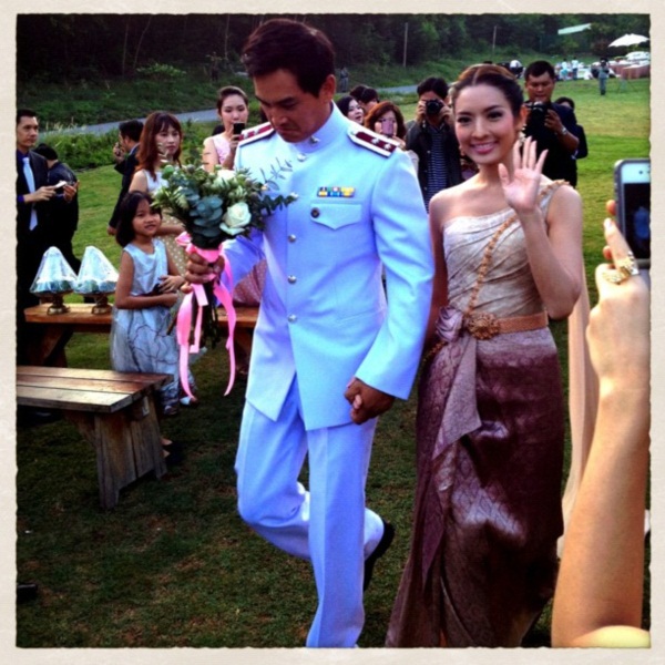 งานแต่งแอฟ สงกรานต์