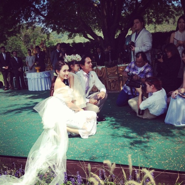 งานแต่งแอฟ สงกรานต์