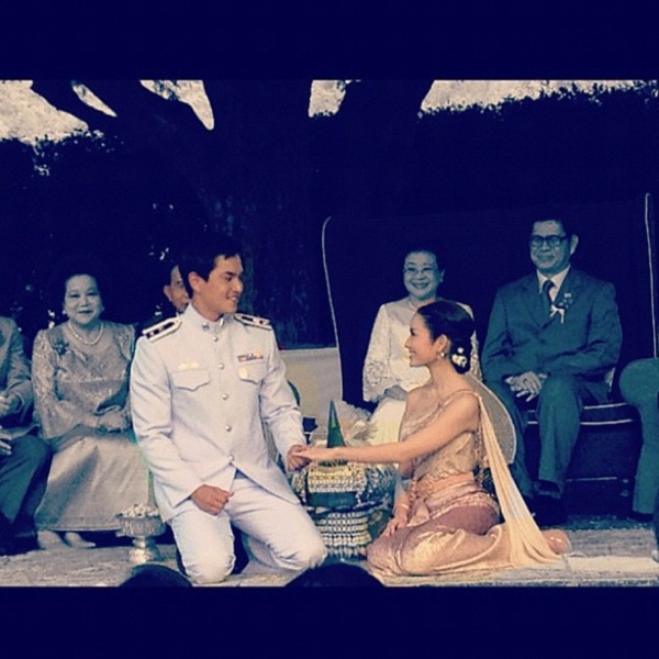 งานแต่งแอฟ สงกรานต์