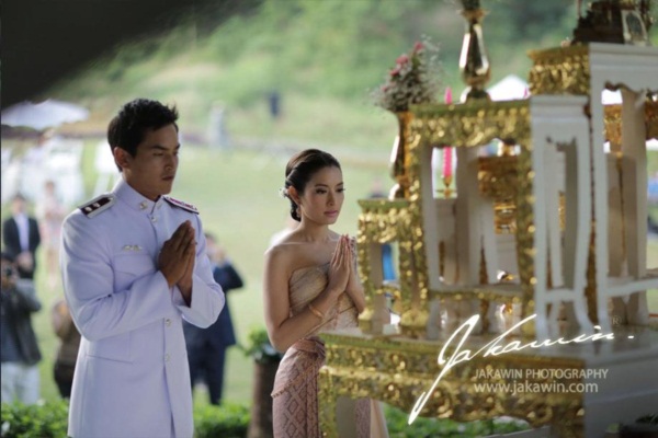 งานแต่งแอฟ สงกรานต์