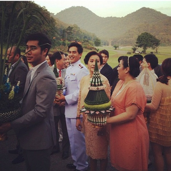 งานแต่งแอฟ สงกรานต์