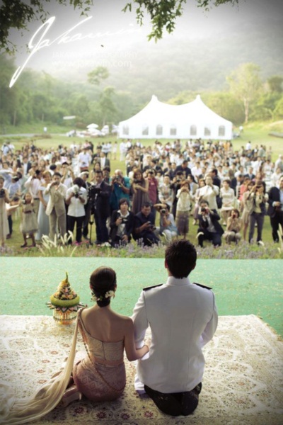 งานแต่งแอฟ สงกรานต์