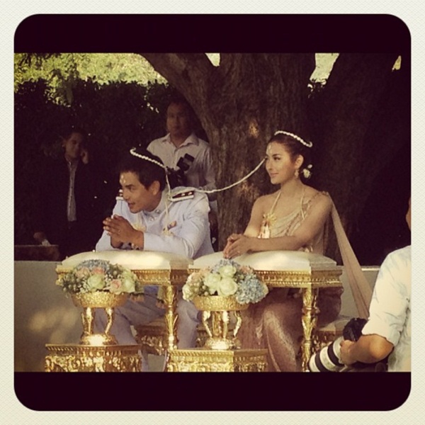 งานแต่งแอฟ สงกรานต์