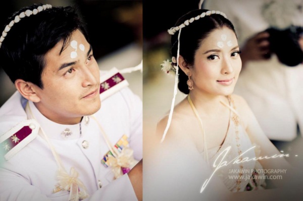 งานแต่งแอฟ สงกรานต์