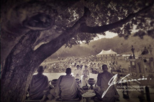 งานแต่งแอฟ สงกรานต์