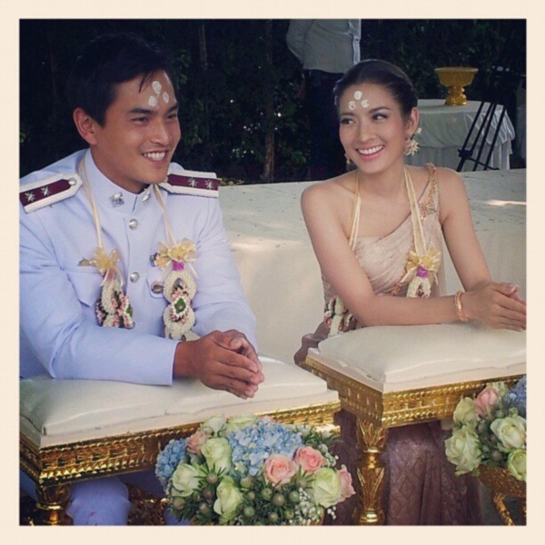 งานแต่งแอฟ สงกรานต์